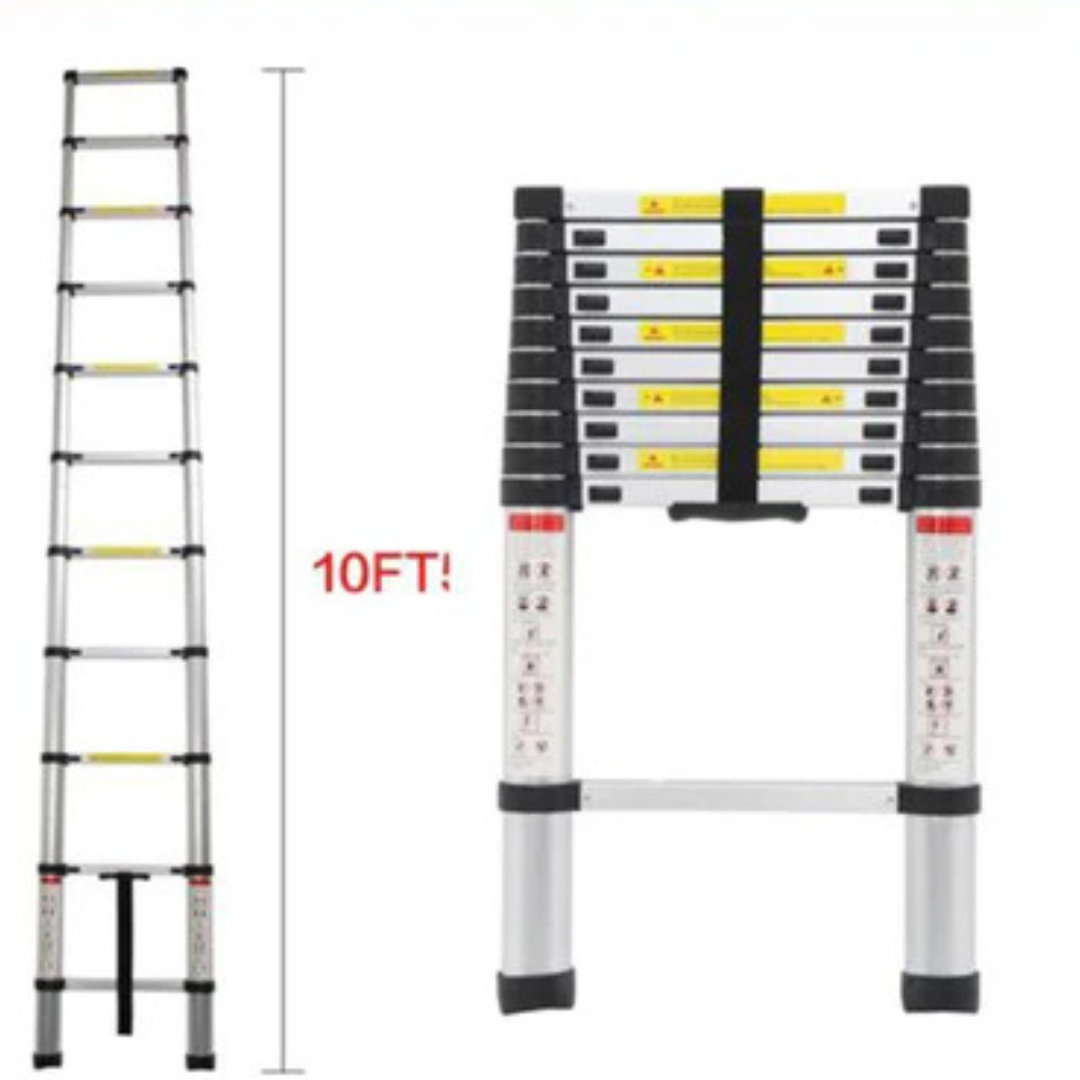 Ladder Portable Extendable Multi-Purpose Folding Aluminium Ladder Heavy Duty Extension