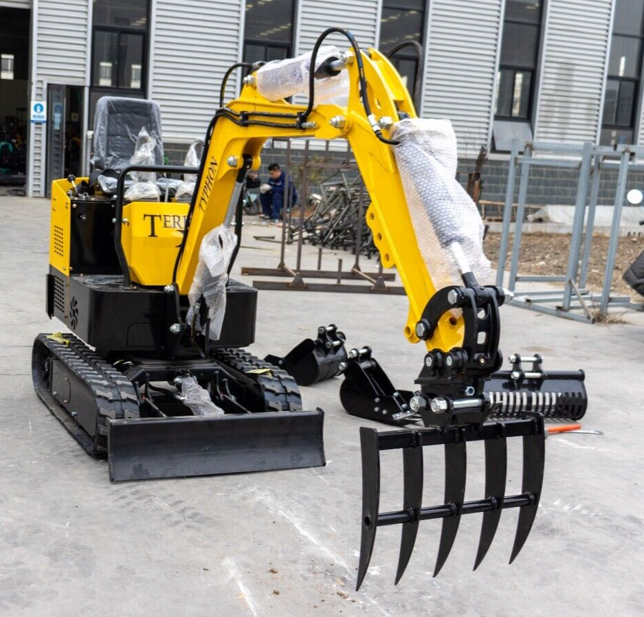 TYPHON Terror X STORM 1 Ton Gas Mini Excavator – EPA Certified