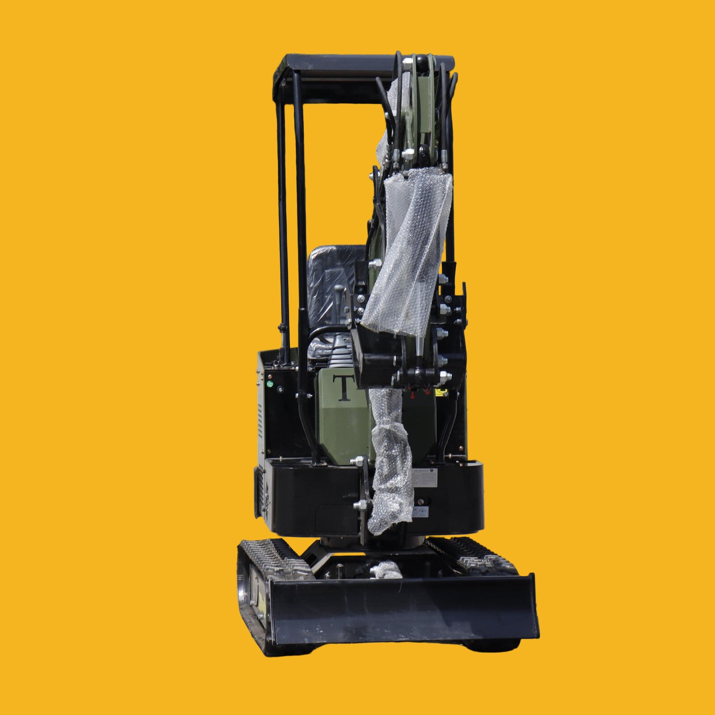 Mini Excavator 1 Ton Digger 13.5hp Gas Tracked Crawler B&S EPA Engine
