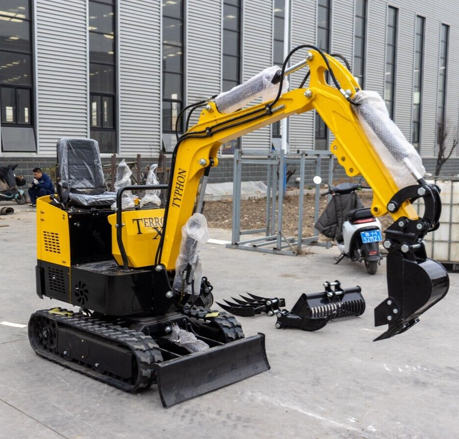 TYPHON Terror X STORM 1 Ton Gas Mini Excavator – EPA Certified