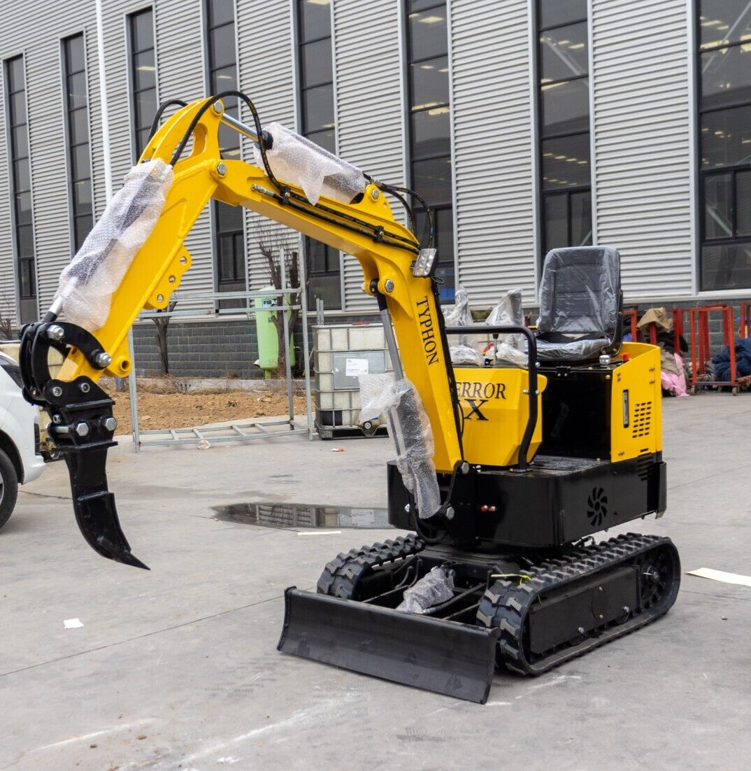 TYPHON Terror X STORM 1 Ton Gas Mini Excavator – EPA Certified