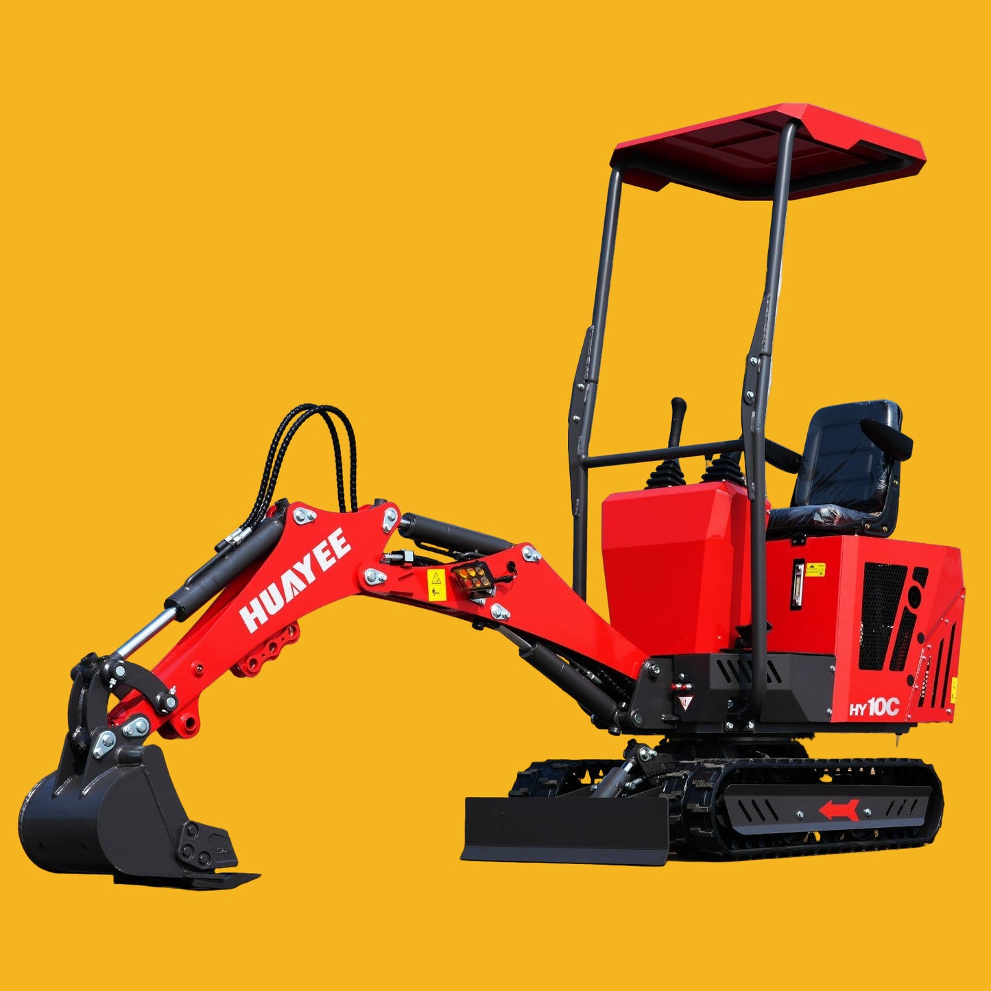 Mini Excavator 1 Ton 13.5hp Mini Digger Crawler Gas EPA Engine