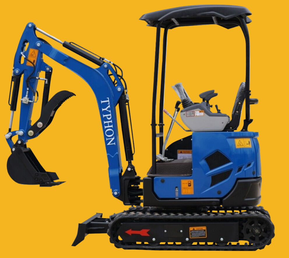 New Mini Excavator EPA certified USA KUBOTA Diesel D902 crawler