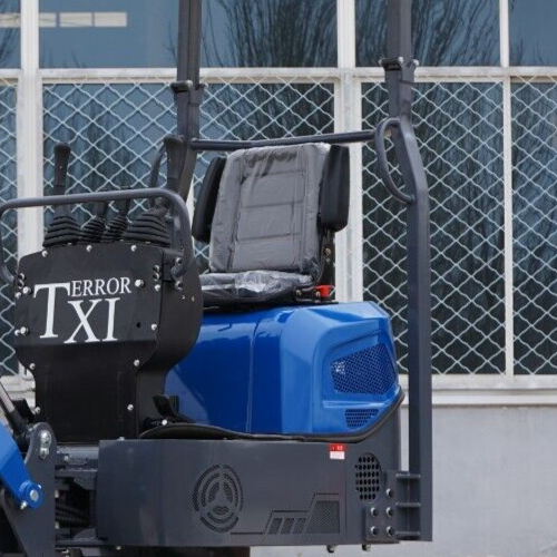 Mini Excavator 1 Ton Digger 13.5hp Gas Tracked Crawler B&S EPA Engine TERROR XI