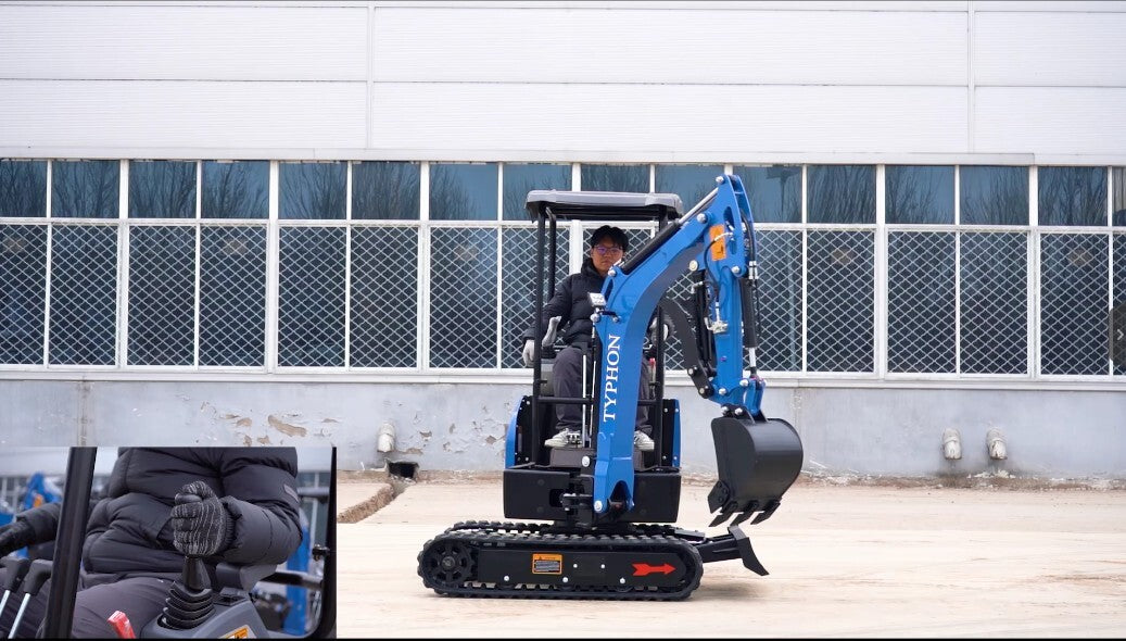 2025 New Mini Excavator EPA certified USA KUBOTA Diesel D902 crawler