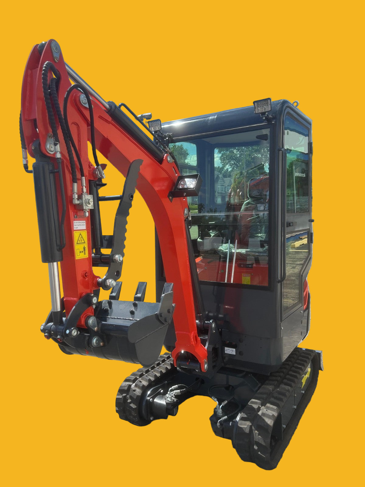 2 Ton New Mini Excavator, EPA certified USA KUBOTA Diesel Engine