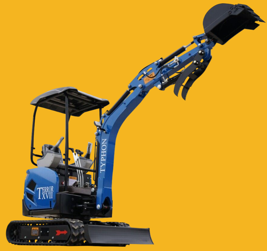 New Mini Excavator EPA certified USA KUBOTA Diesel D902 crawler