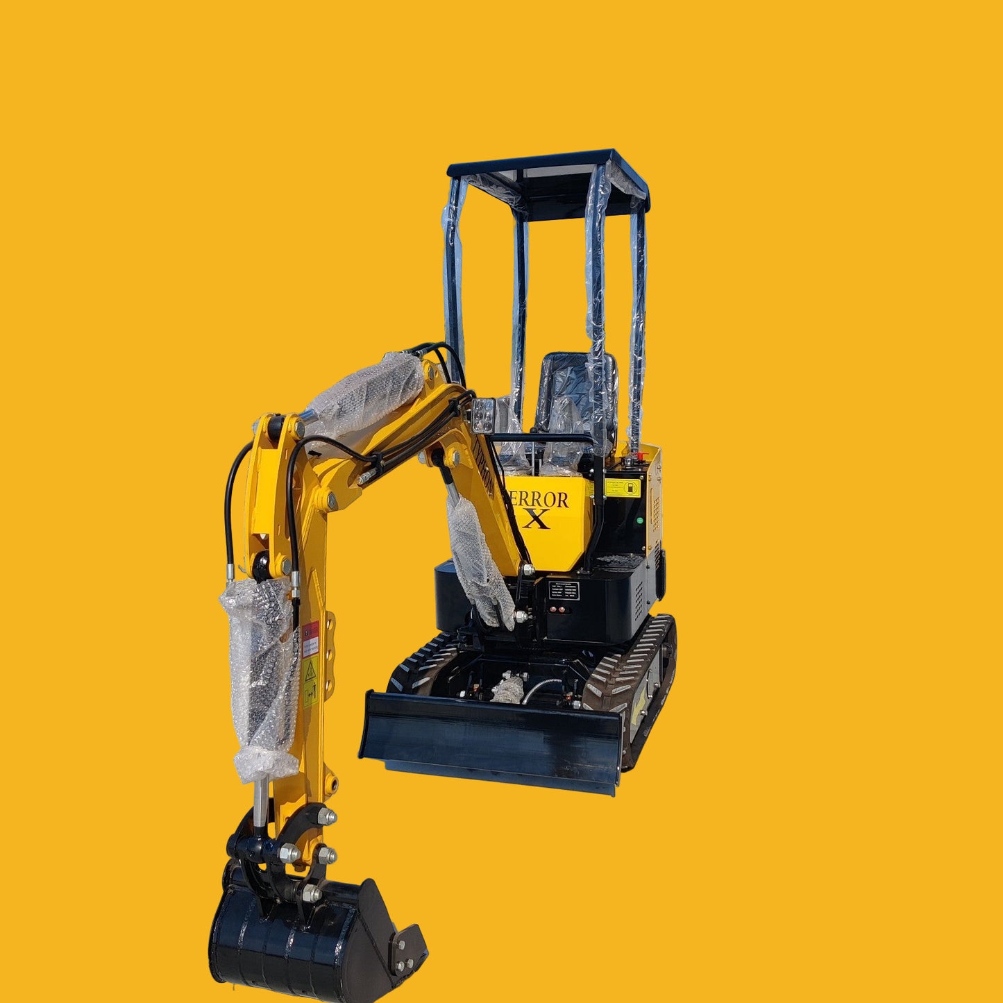 Mini Excavator 1 Ton Digger 13.5hp Gas Tracked Crawler B&S EPA Engine In USA