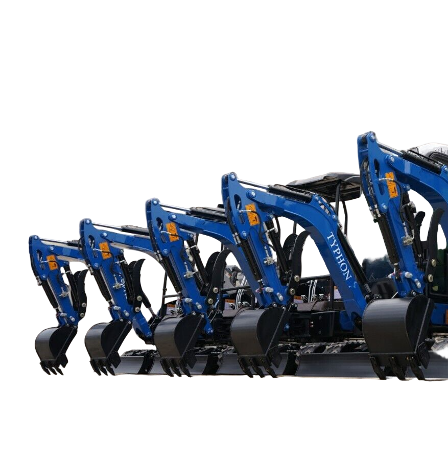 New Mini Excavator EPA certified USA KUBOTA Diesel D902 crawler