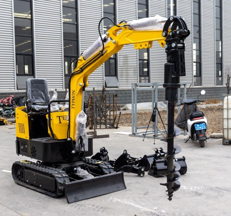 TYPHON Terror X STORM 1 Ton Gas Mini Excavator – EPA Certified