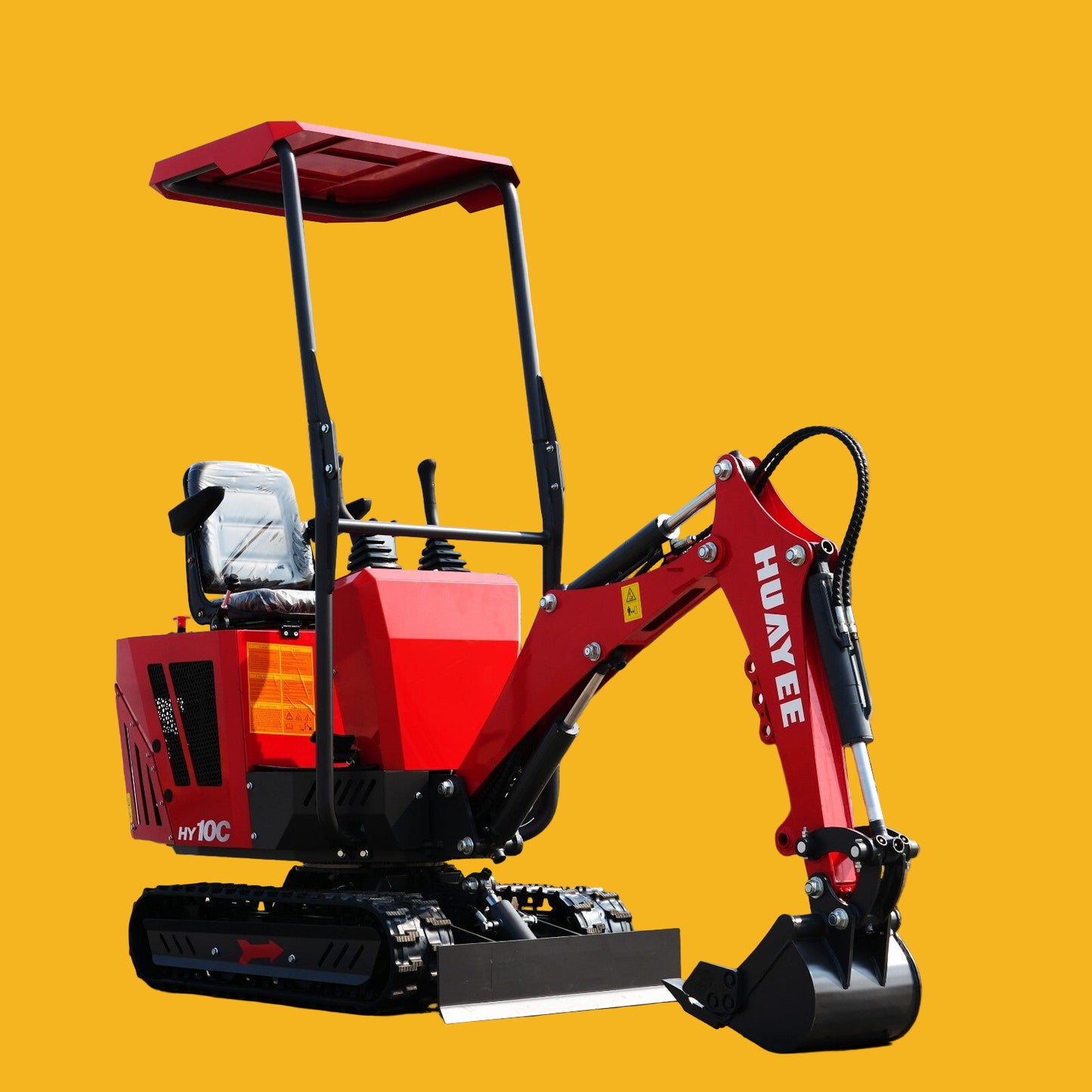 Mini Excavator 1 Ton 13.5hp Mini Digger Crawler Gas EPA Engine