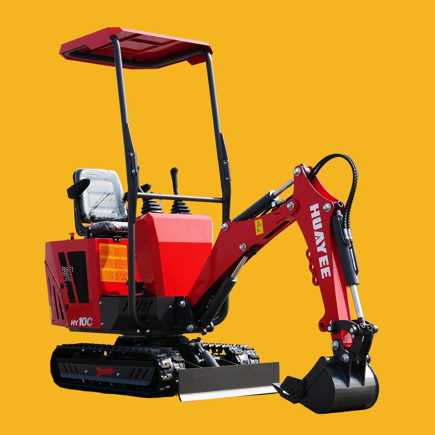 Mini Excavator 1 Ton 13.5hp Mini Digger Crawler Gas EPA Engine