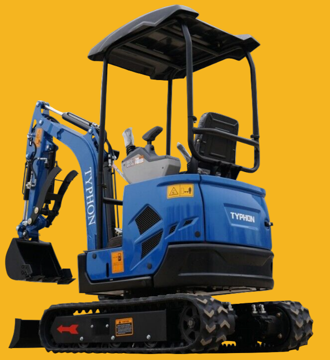 New Mini Excavator EPA certified USA KUBOTA Diesel D902 crawler