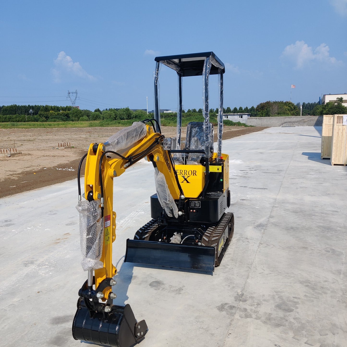 TYPHON Terror X STORM 1 Ton Gas Mini Excavator – EPA Certified