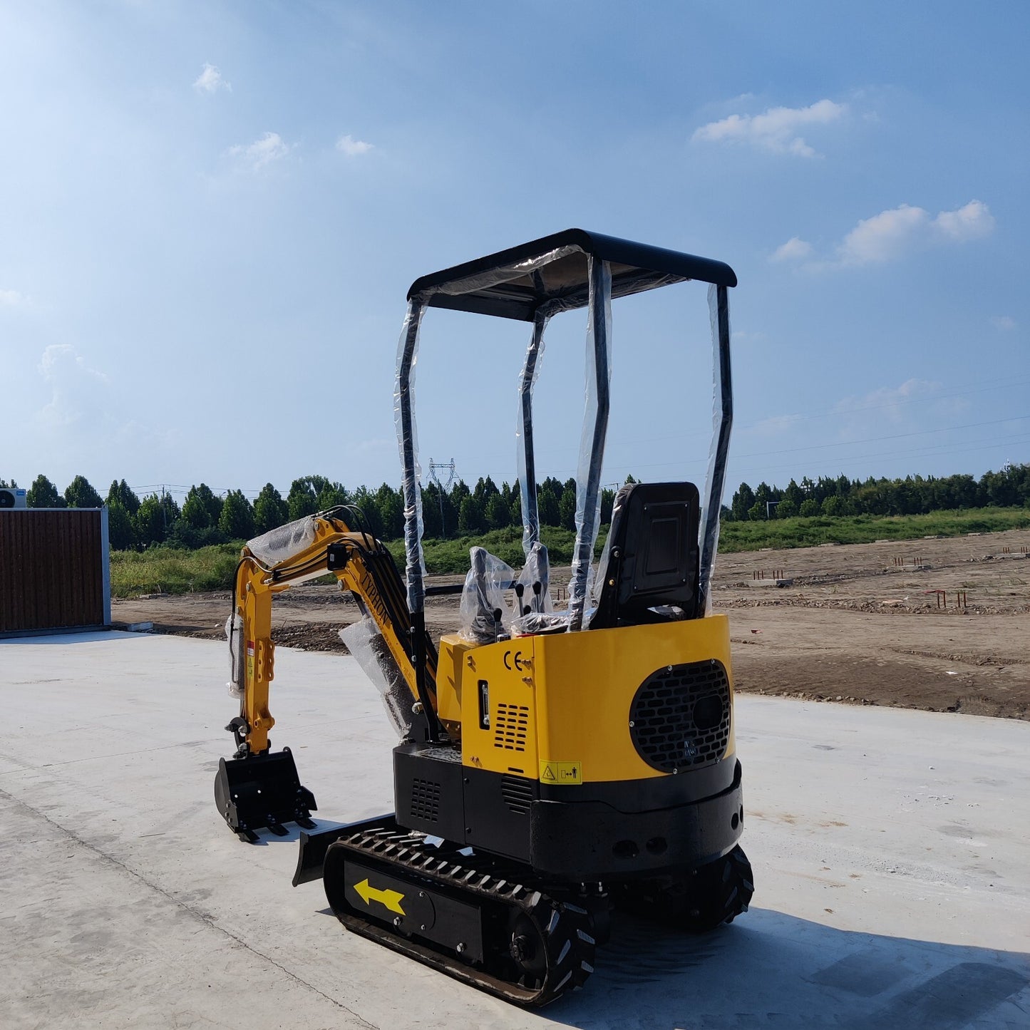 TYPHON Terror X STORM 1 Ton Gas Mini Excavator – EPA Certified
