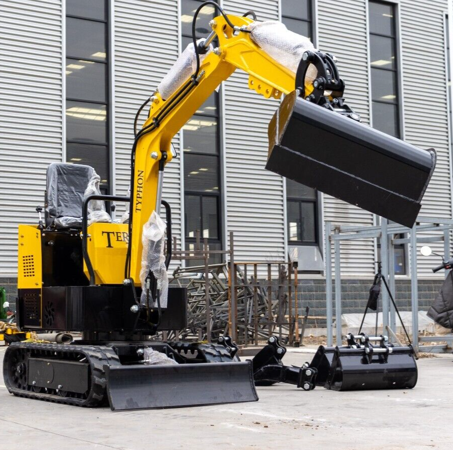 TYPHON Terror X STORM 1 Ton Gas Mini Excavator – EPA Certified