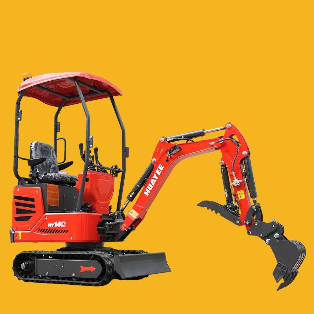 Mini Excavator 1.4 Ton Tracked Digger 13.5HP B&S EPA Gas Engine