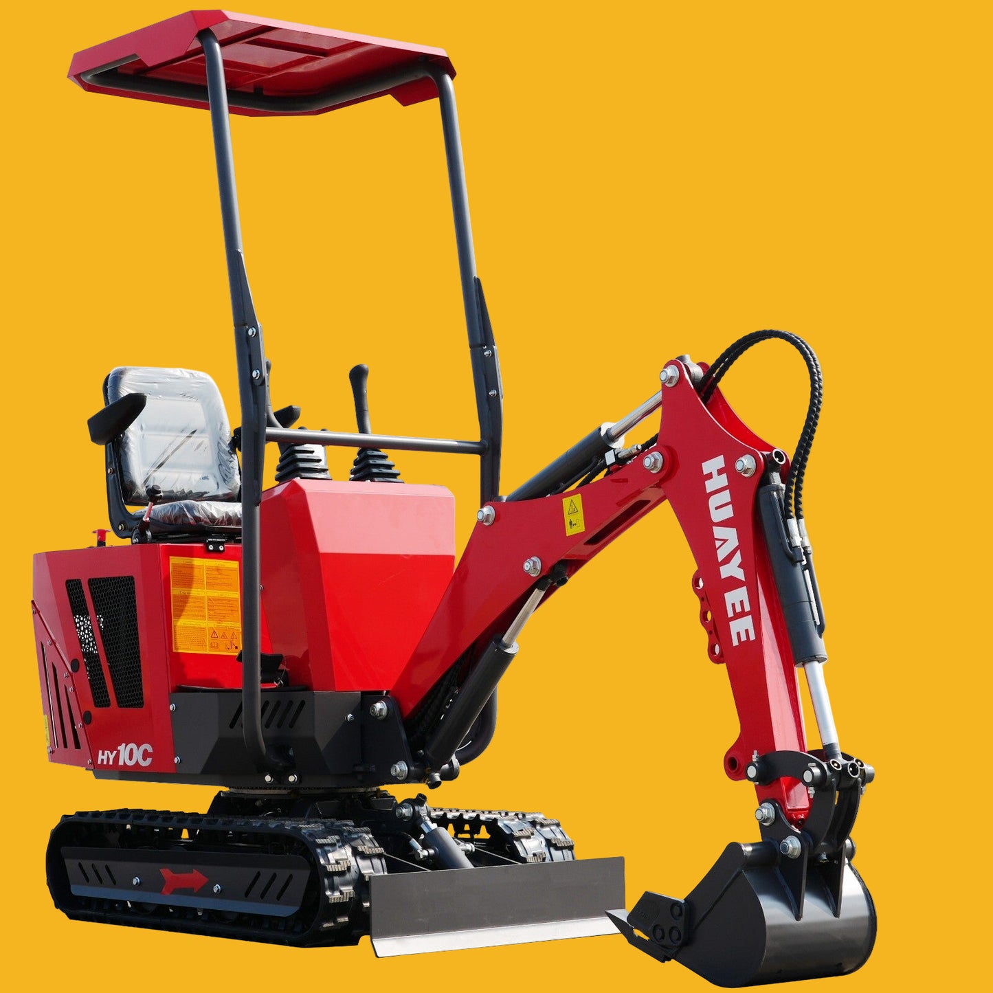 Mini Excavator 1 Ton 13.5hp Mini Digger Crawler Gas EPA Engine