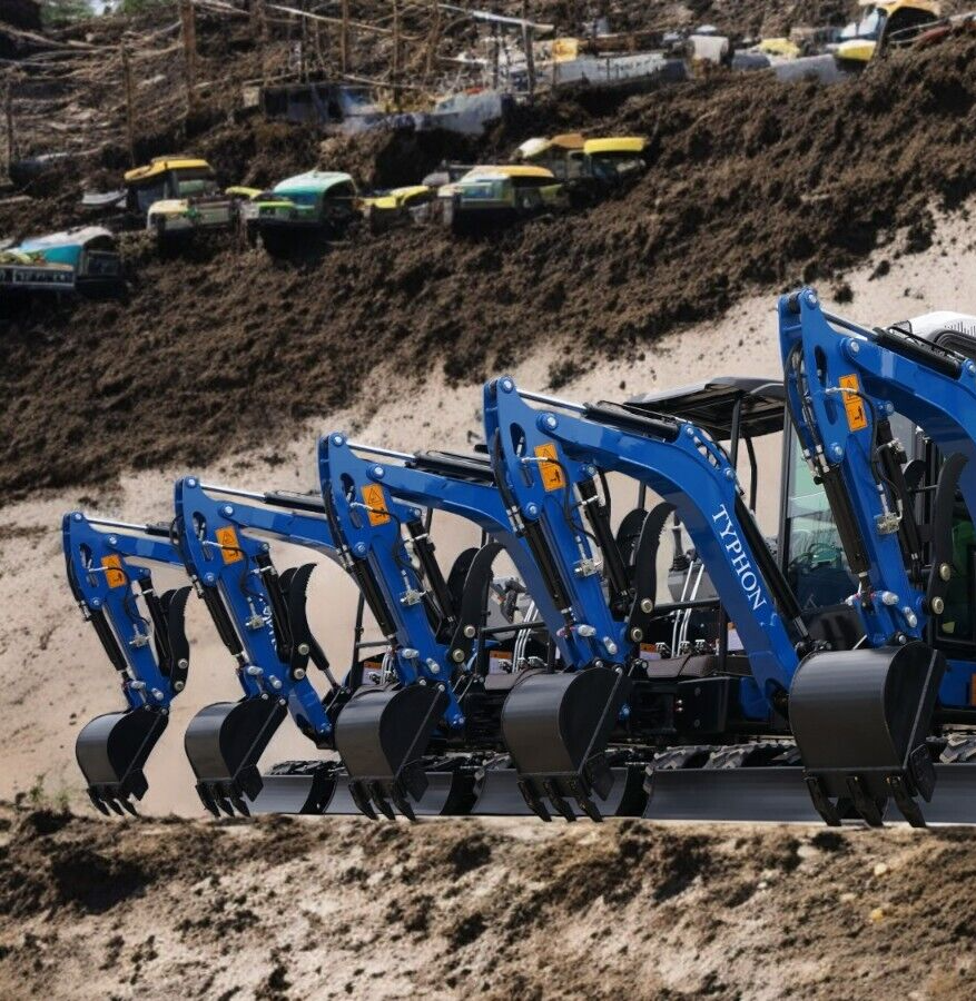 2025 New Mini Excavator EPA certified USA KUBOTA Diesel D902 crawler
