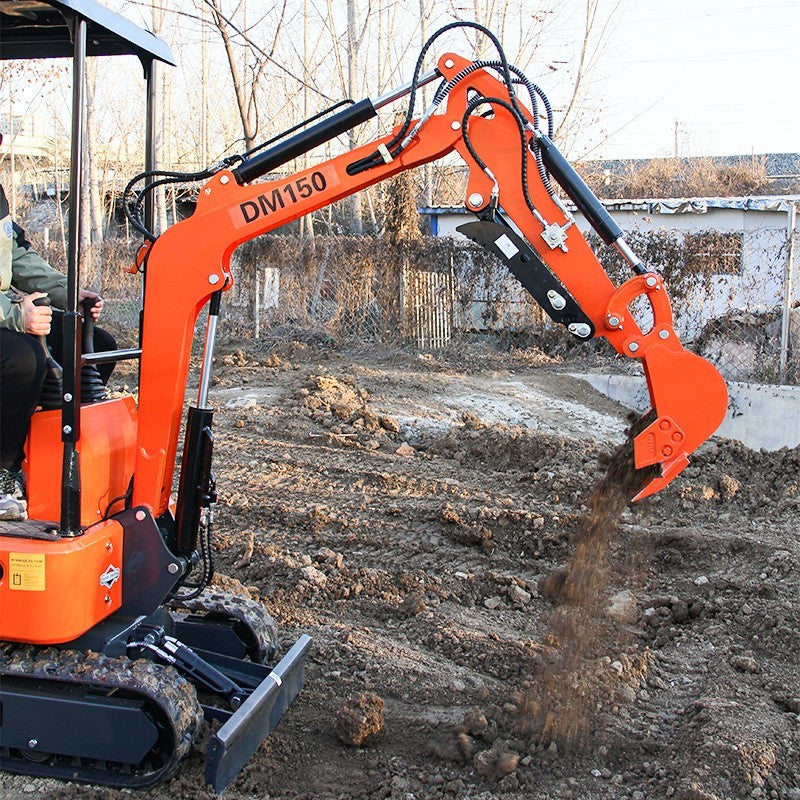 13.5HP 1 TON Mini Excavator B&S EPA Engine Hydraulic Thumb Digger
