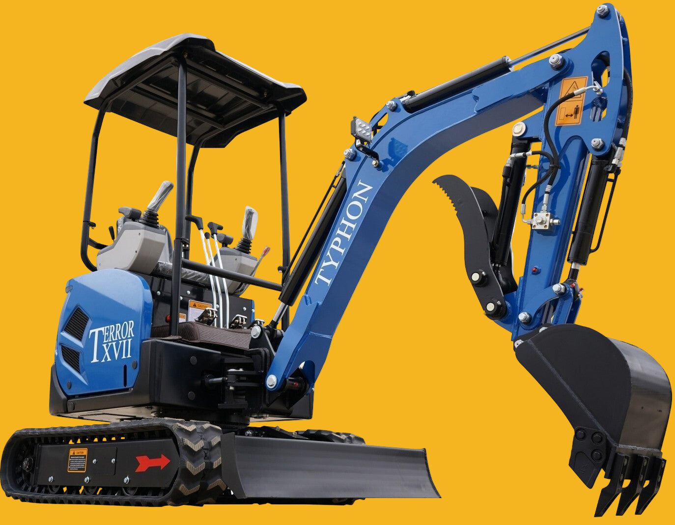 New Mini Excavator EPA certified USA KUBOTA Diesel D902 crawler
