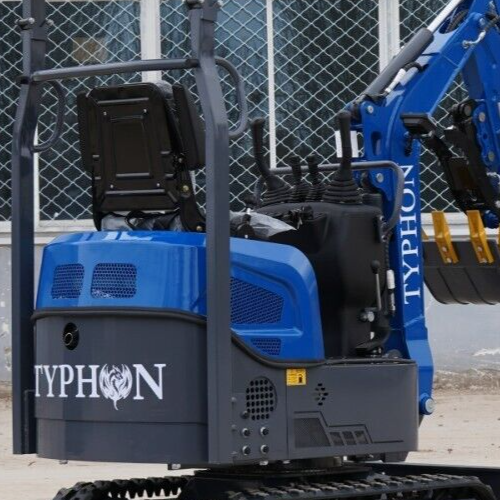 Mini Excavator 1 Ton Digger 13.5hp Gas Tracked Crawler B&S EPA Engine TERROR XI