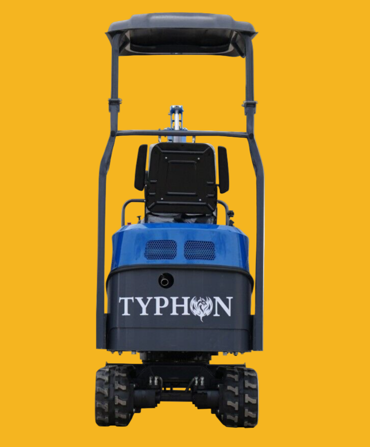 Mini Excavator 1 Ton Digger 13.5hp Gas Tracked Crawler B&S EPA Engine TERROR XI