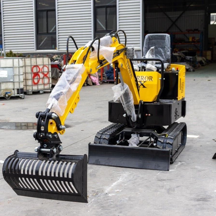 TYPHON Terror X STORM 1 Ton Gas Mini Excavator – EPA Certified