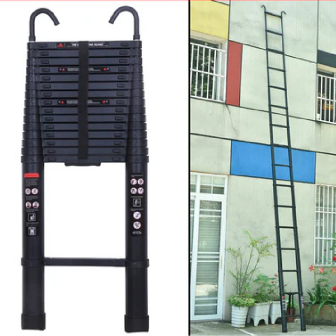 Ladder Portable Extendable Multi-Purpose Folding Aluminium Ladder Heavy Duty Extension