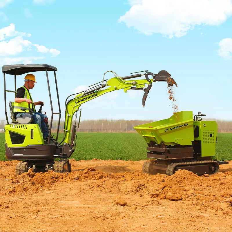 1–3 Ton Mini Excavators with Euro 5/EPA – Compact Multifunctional Diggers for Home, Farm, and Construction
