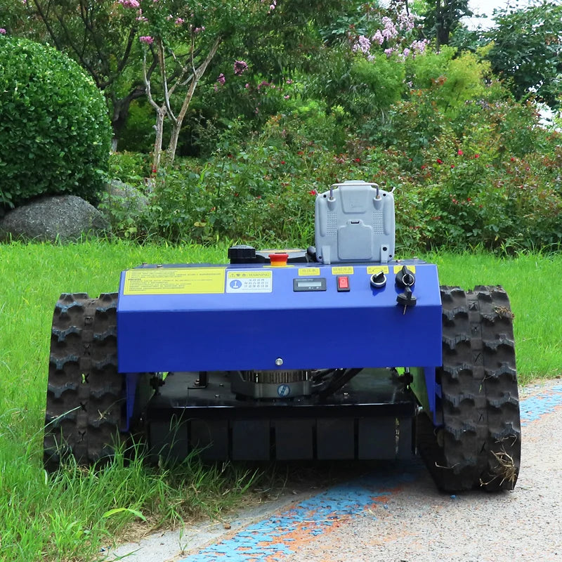 Intelligent Efficient Remote Control Lawn Mower