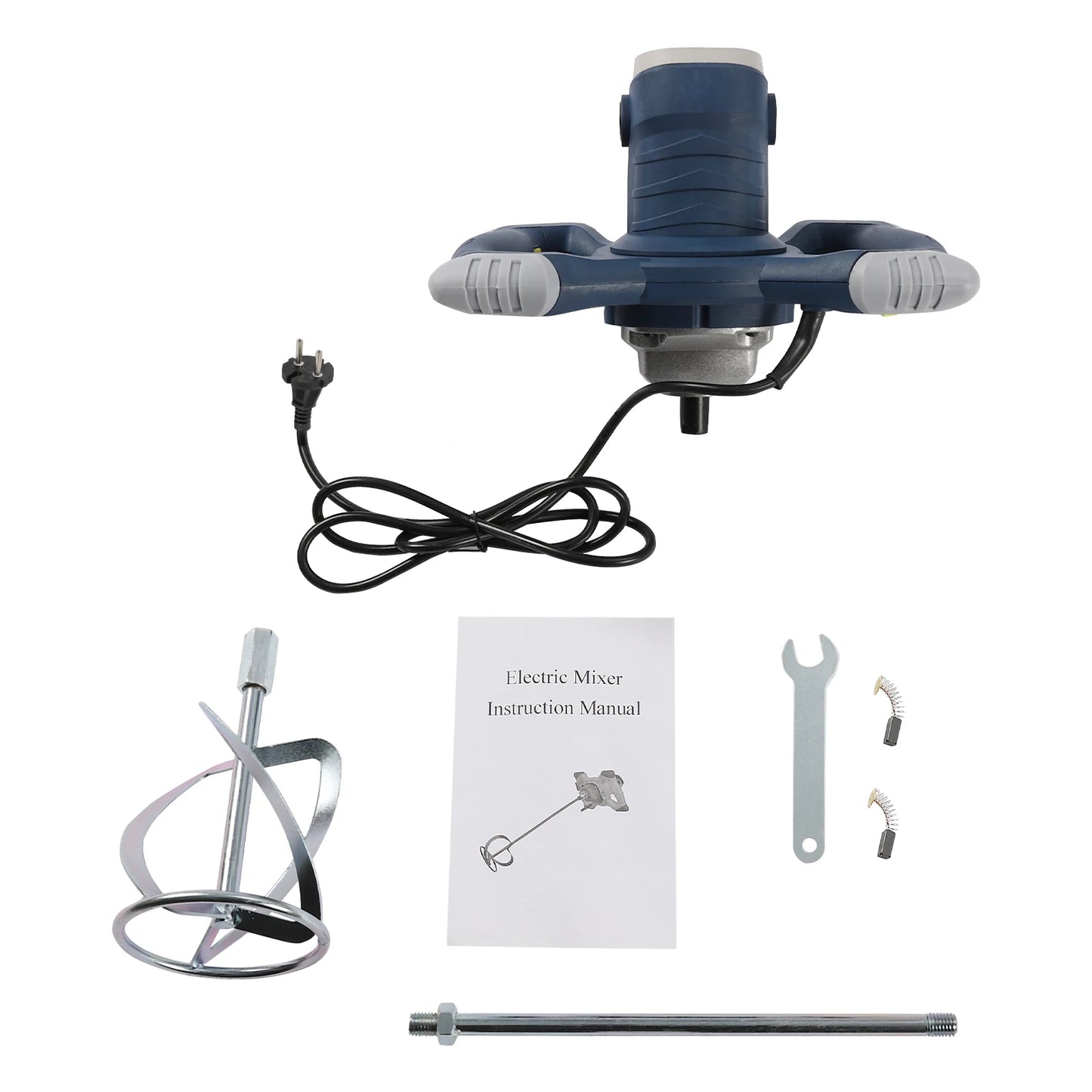 1400W Handheld Electric Cement Mixer – 6-Speed Plaster, Mortar, Paint & Grout Stirrer