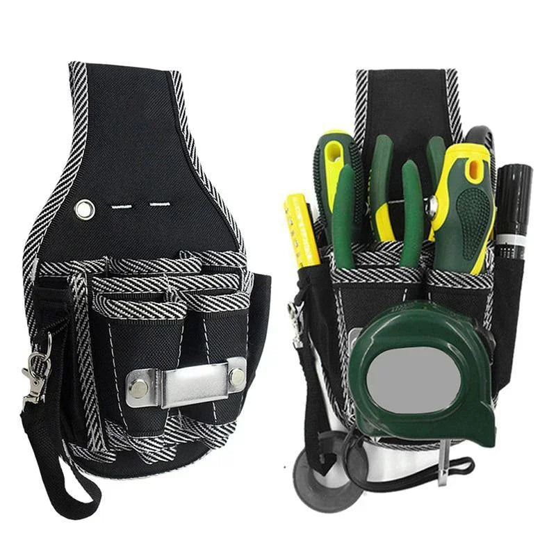 Multifunctional Tool Belt Pouch β Nylon Electrician Waist Bag for Screwdrivers & Kits