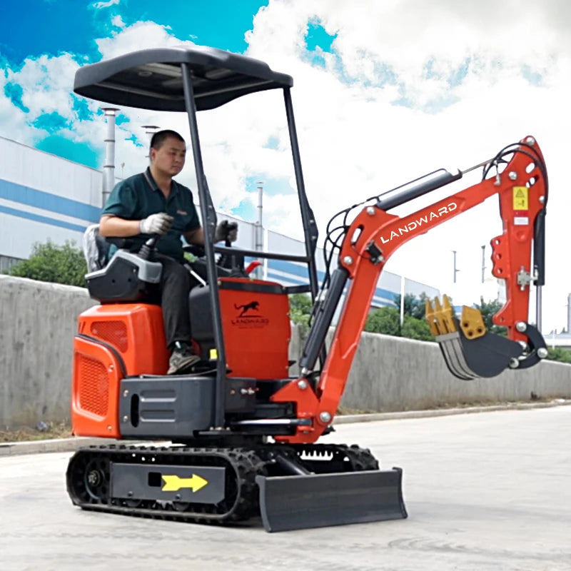 XT12 Pro Mini Excavator – 1200kg Hydraulic Crawler, 1.2 Ton Kubota/Koop Engine, EPA & CE Certified, Compact Digger
