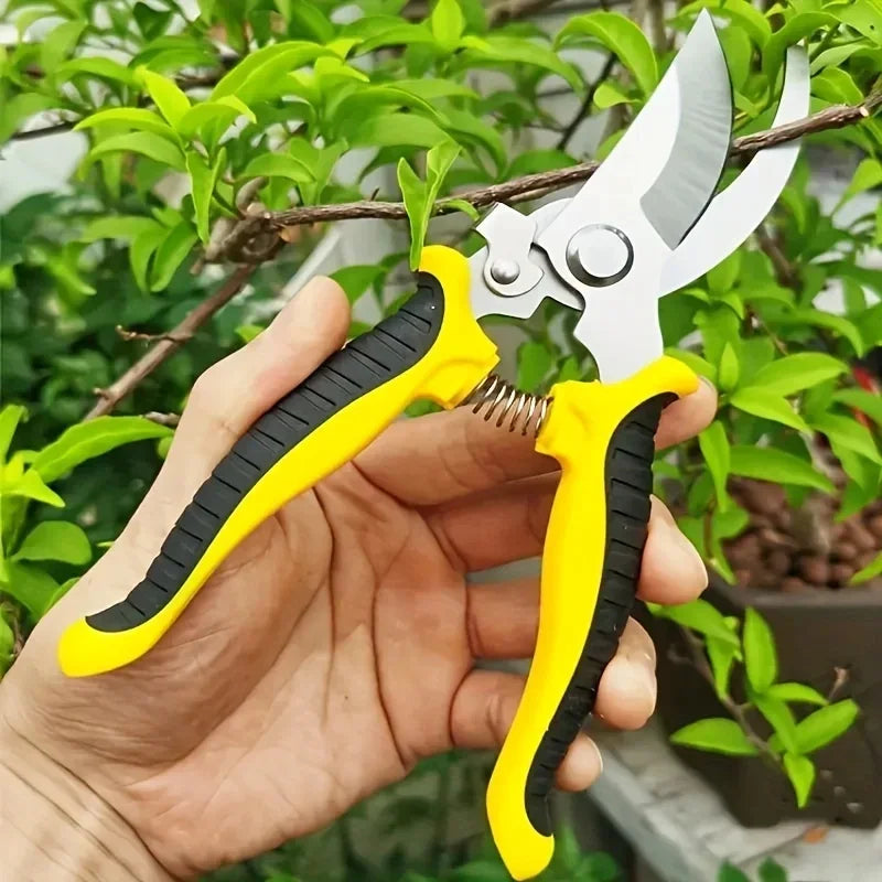 Stainless Steel Professional Gardening Shears ā Heavy-Duty Pruning Tool for Branches, Flowers & Fruit Trees