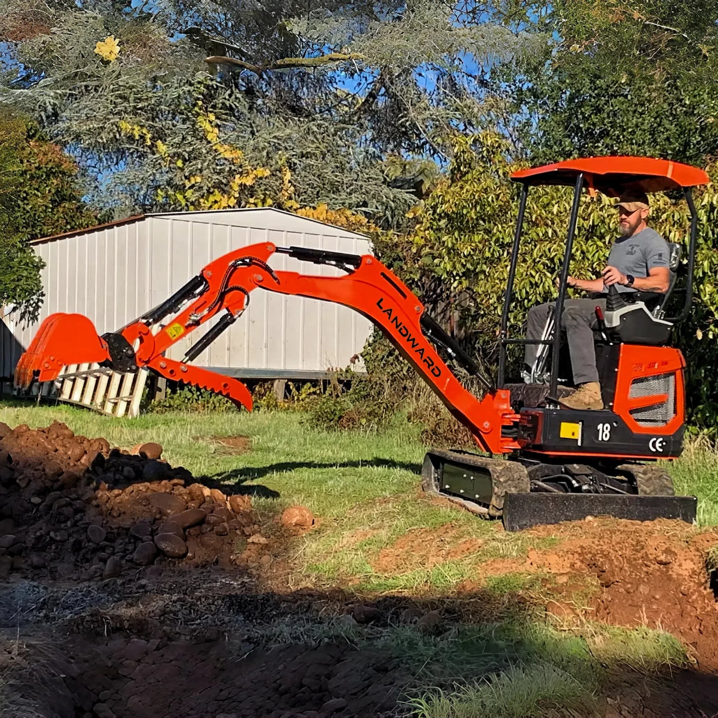 1.8 Ton Mini Excavator – Kubota Engine | Euro 5 EPA Certified Digger (2500kg)