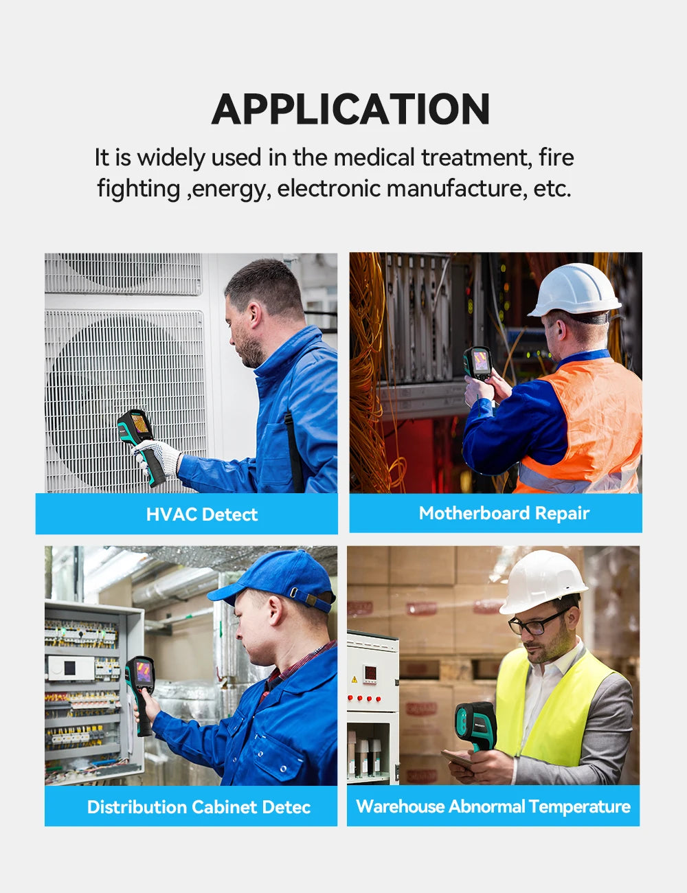TR256E /B Thermal Imager 256X192 Thermal Imaging Camera Infrared Temperature Meter For Repair, PCB, Pipeline Detection
