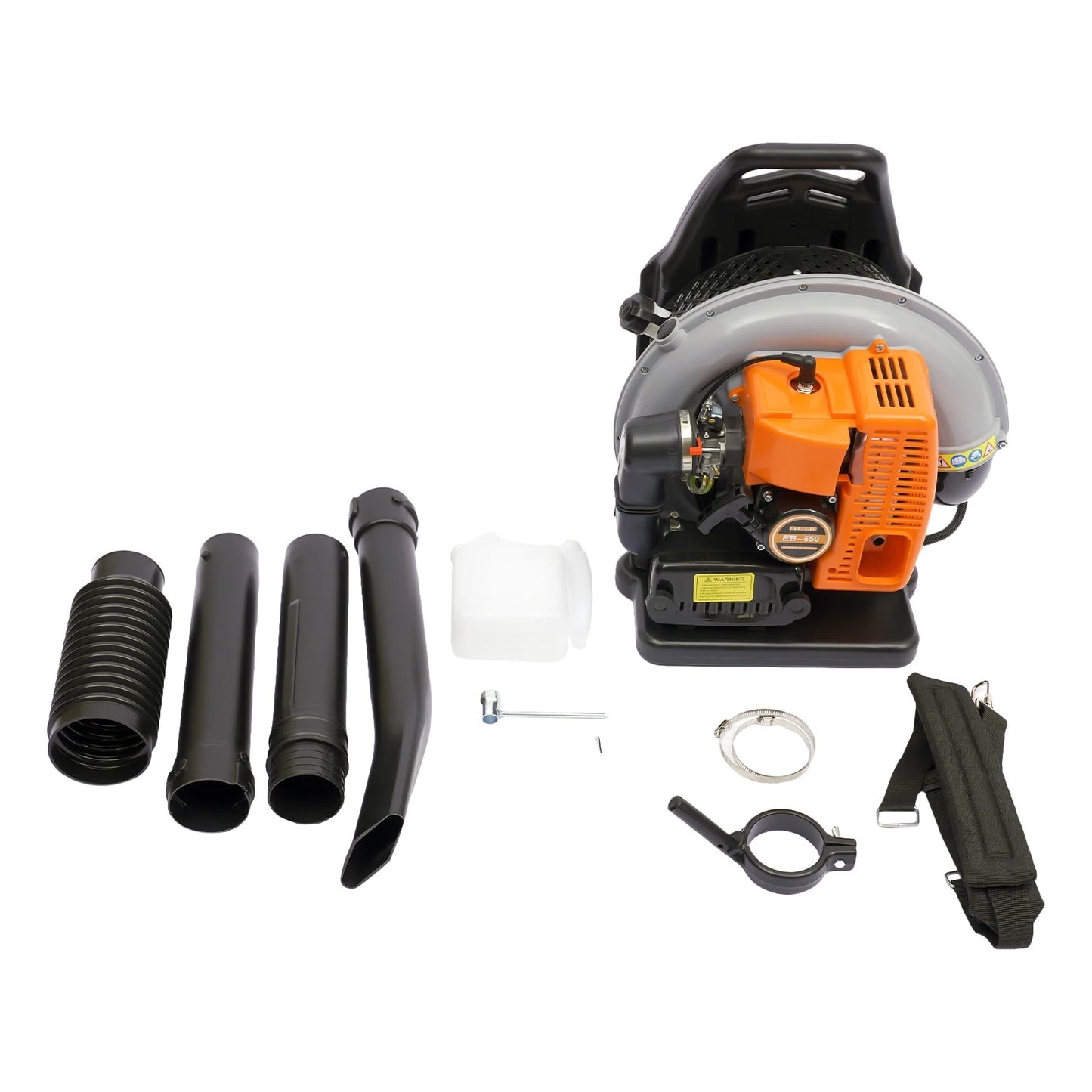 Backpack Leaf Blower 6800r/min Powerful Blowing 63CC 2 Stroke Gas Powered Leaf Blower Portable Air Blower For Street Cleaning