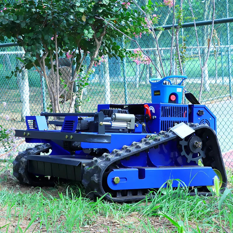 Multi-Function Small Garden Machinery with Core Engine-powered Farm Mower Remote Control Crawler Lawn Mower