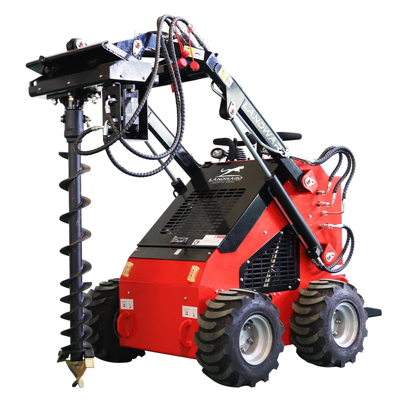 Mini Loader With Attachments ST480 Skid Steer Loader 900kg Farm Mini Skid Steer Loader EPA