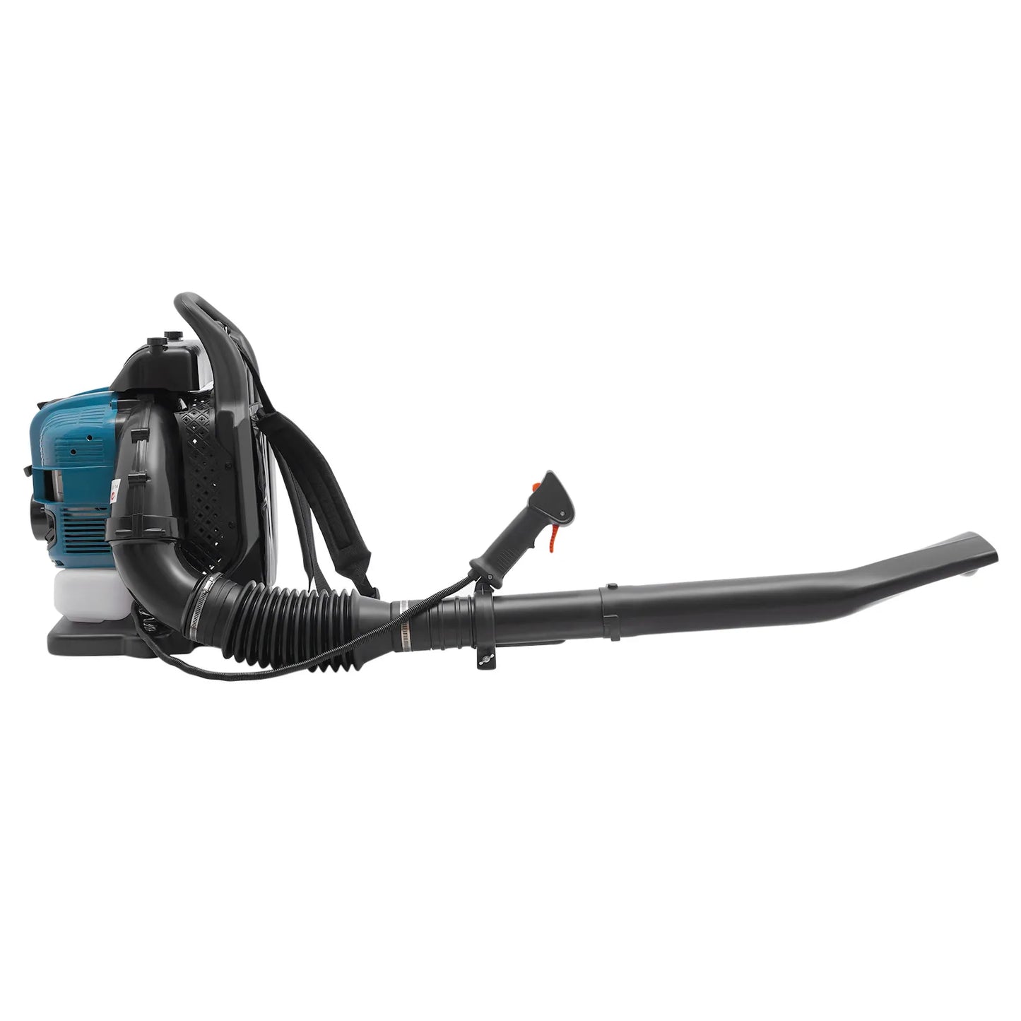 75.6CC 4 Stroke Backpack Leaf Blower 2.6KW Gasoline Powered Engine Lawn Blower Cordless Snow Dust Blowing Cleaning Tool 7000Rpm