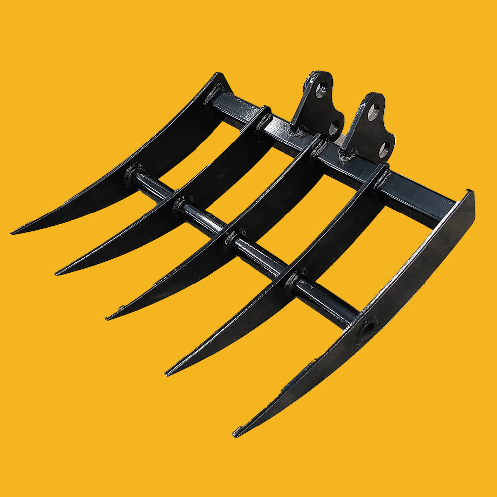 Rake Attachment for 1 Ton Mini Excavator USA STOCK