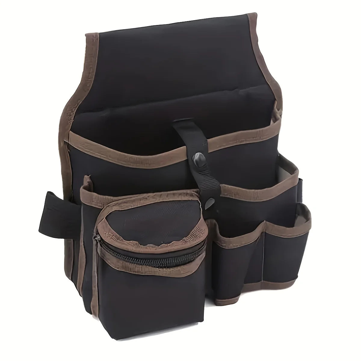 Heavy-Duty Electrician Tool Waist Bag – Multi-Purpose Nylon Maintenance Belt Pouch for Hardware & Repair
