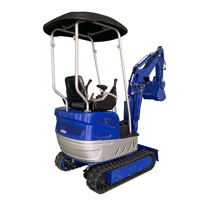 1.5 Ton Mini Excavator – Hydraulic Micro Digger, 16HP Engine, Euro 5/EPA Certified, Low Noise, Customizable for Home or Retail Use