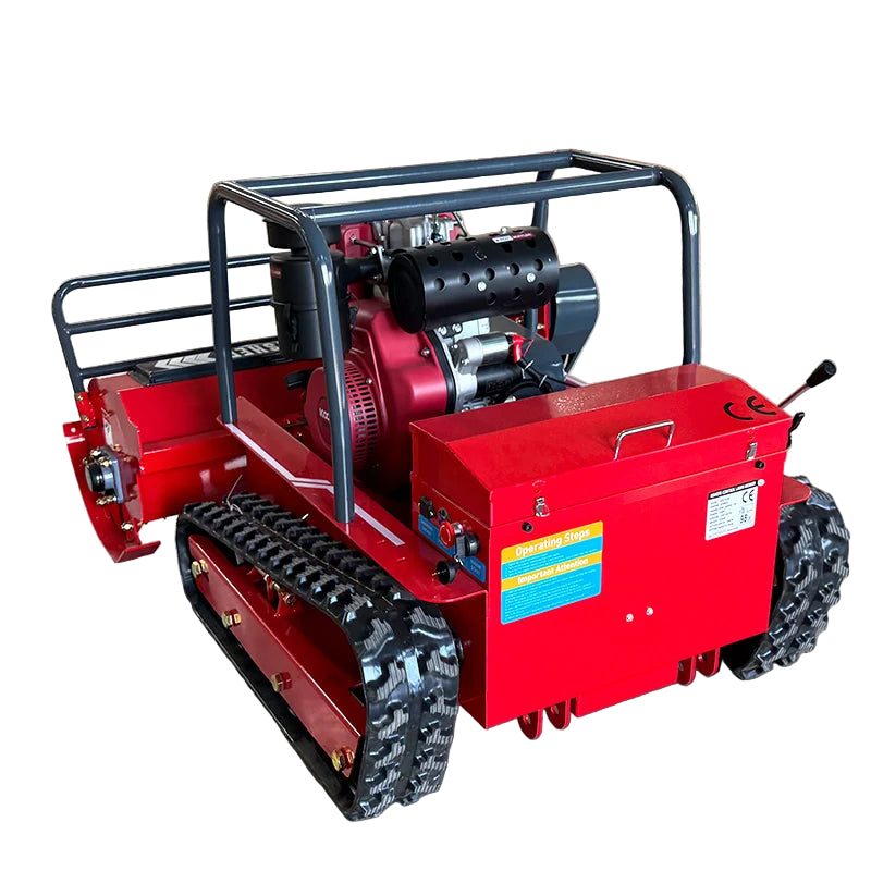 Remote Control Crawler Brush Cutter – 80cm KOOP Diesel Hybrid Mower