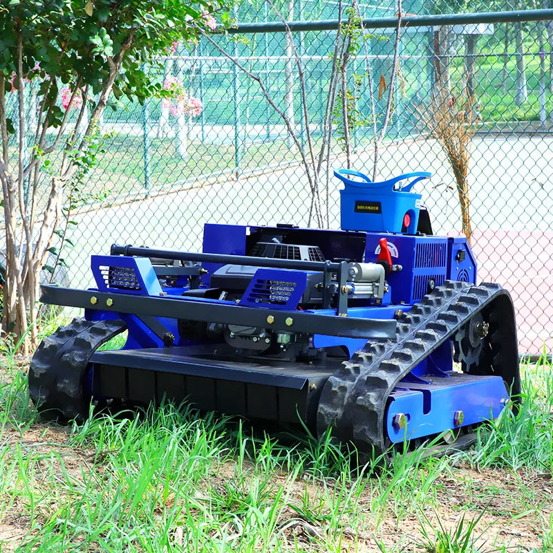 Multi-Function Small Garden Machinery with Core Engine-powered Farm Mower Remote Control Crawler Lawn Mower