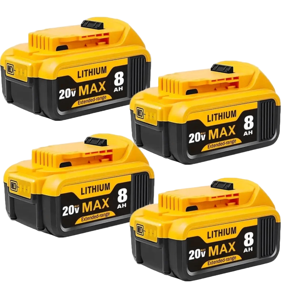 Battery for Dewalt Cordless Replacement Tools 20V 8.0Ah