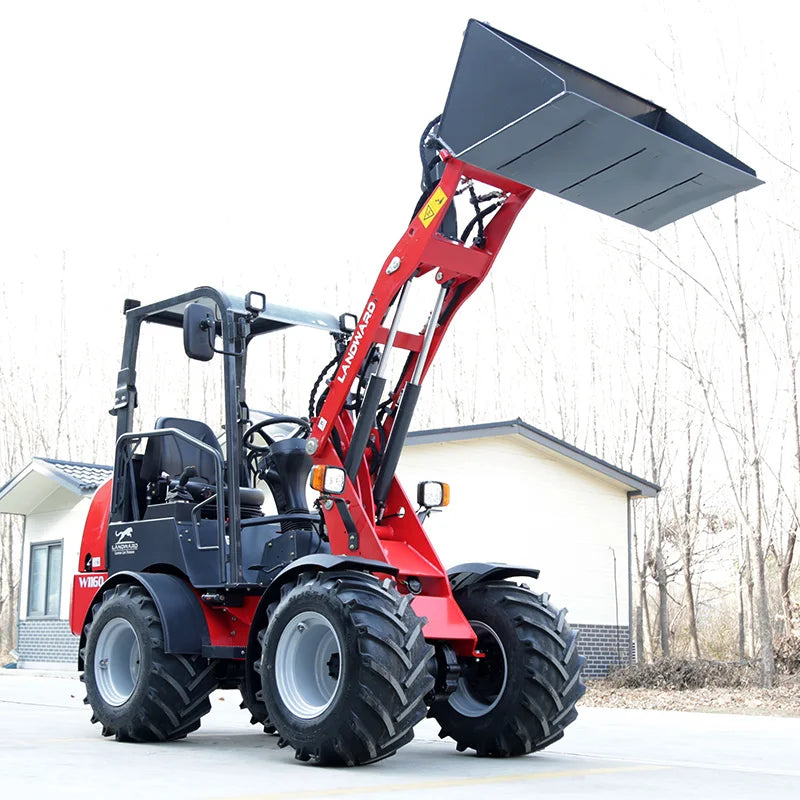 Mini loader with high efficiency and good maneuverability wheel loader CE EPA Front End Type Wheel Mini Loader