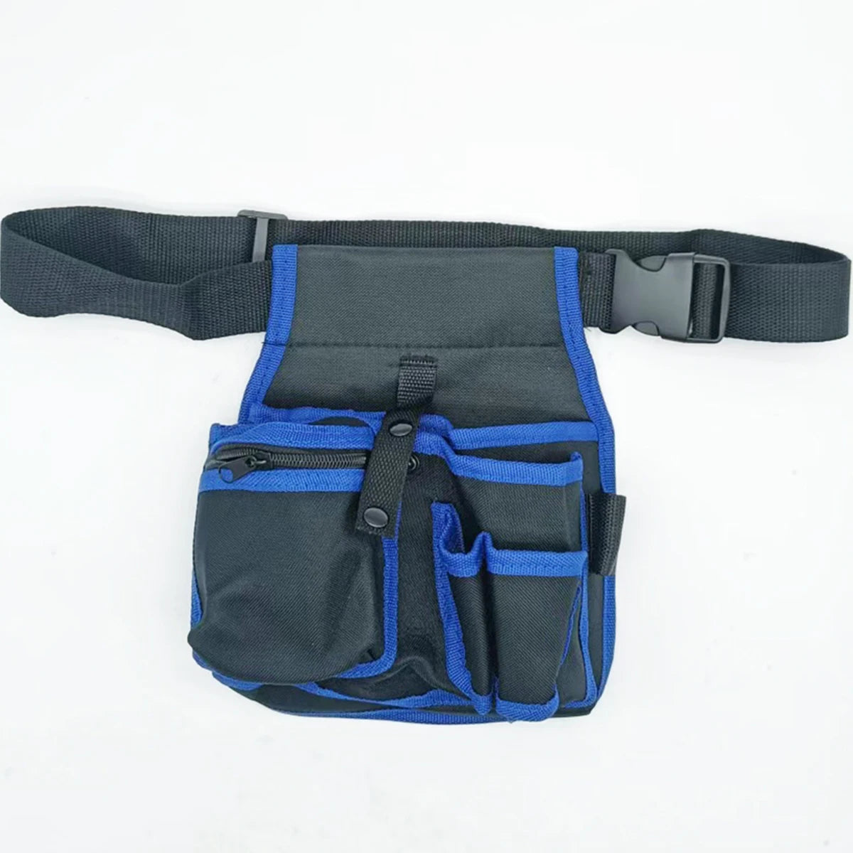 Heavy-Duty Electrician Tool Waist Bag – Multi-Purpose Nylon Maintenance Belt Pouch for Hardware & Repair