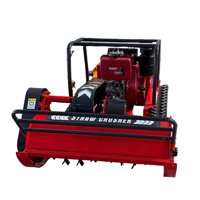 Remote Control Crawler Brush Cutter – 80cm KOOP Diesel Hybrid Mower